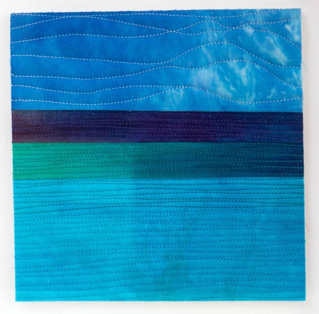Seascape 25x25cms
