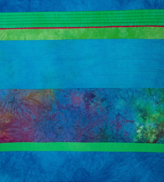 Turquoise and Green/Red Stripe 