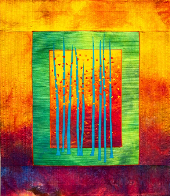 The Forest: Autumn: International Quilt Museum, University of Nebraska