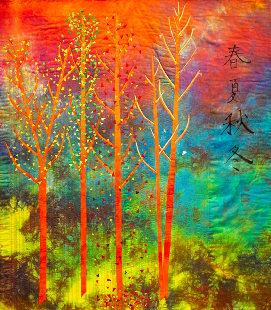 A Year in the Forest: SAQA Global Exhibition 